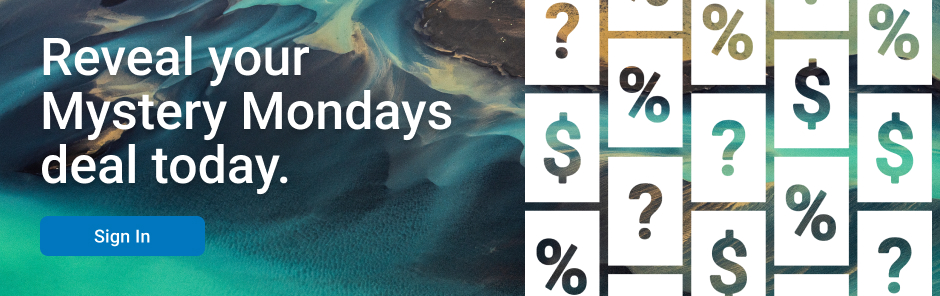 Reveal Your Mystery Monday Deals Today 